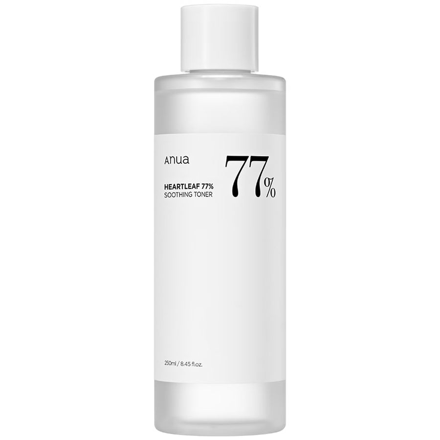 ANUA Heartleaf 77% Soothing Toner bottle for sensitive and acne-prone skin