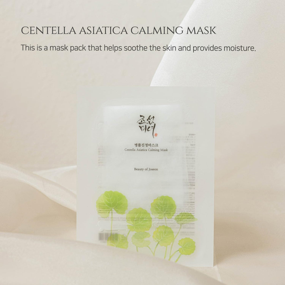 Beauty of Joseon Centella Asiatica Calming Mask 25ml Korean sheet mask that helps soothe the skin and provides moisture