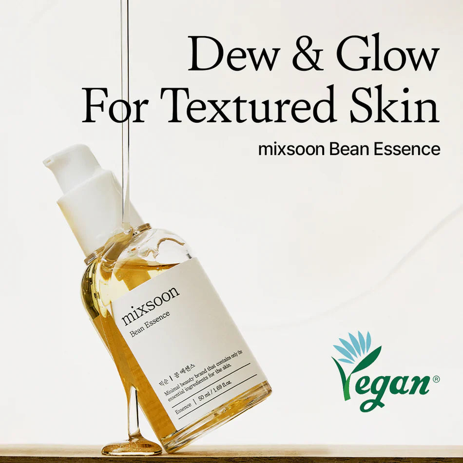 Mixsoon Essence with Fermented Pomegranate and Soybean Extract to refine pores and hydrate