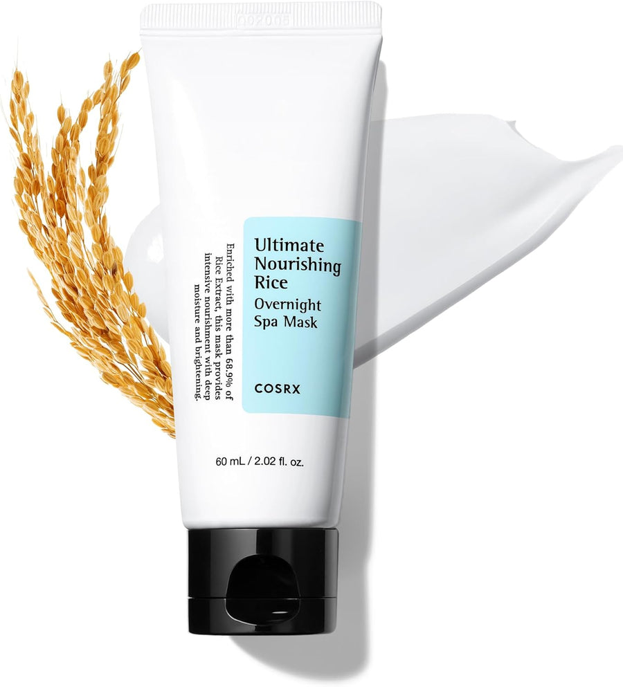 COSRX Ultimate Nourishing Rice Overnight Spa Mask 60ml product tube