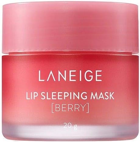 LANEIGE Lip Sleeping Mask in Berry flavor 20g jar, the original K-Beauty lip balm alternative