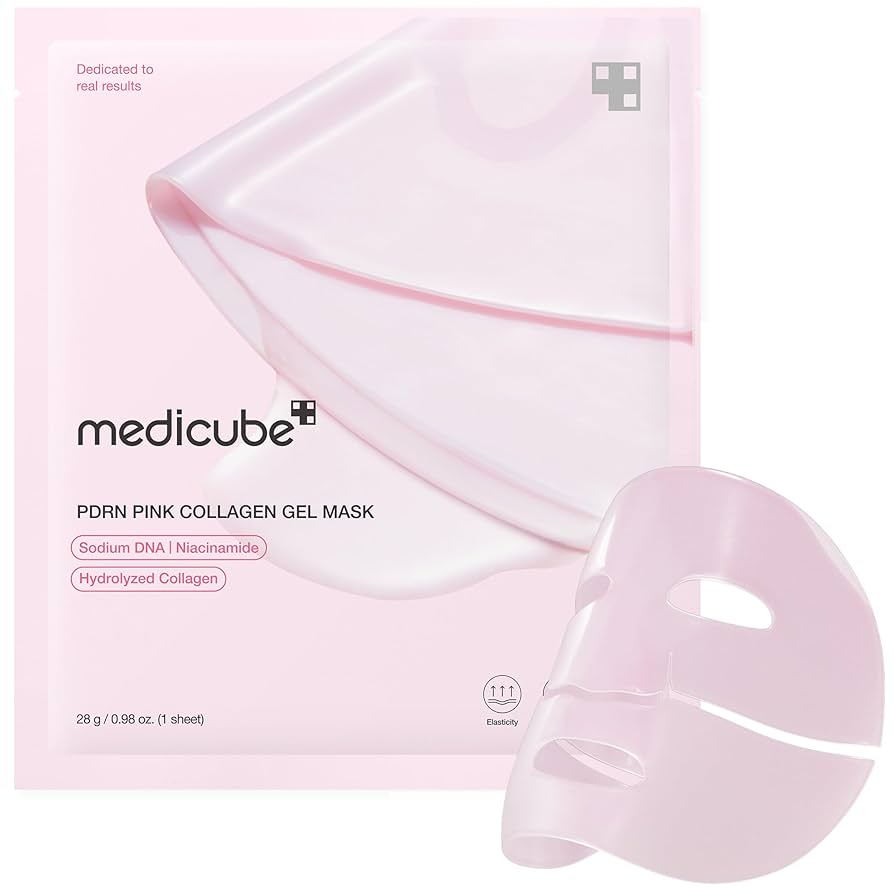 Medicube Salmon PDRN Pink Collagen Gel Mask 28g Korean collagen mask