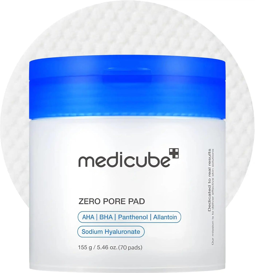 Medicube Zero Pore Pads 2.0 70 Pads 155g exfoliating Korean toner pads