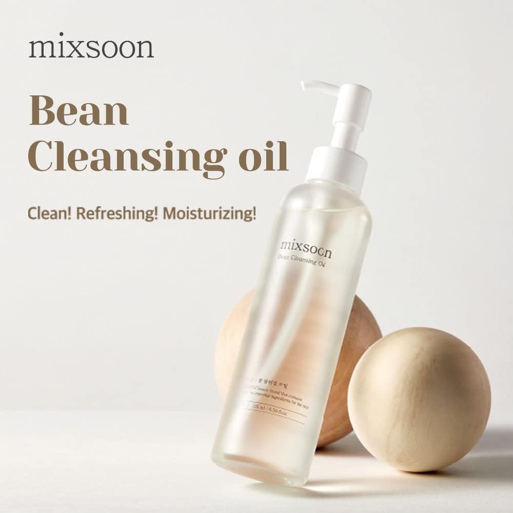 MIXSOON Bean Cleansing Oil 195ml Korean skincare for clean, refreshing and moisturizing
