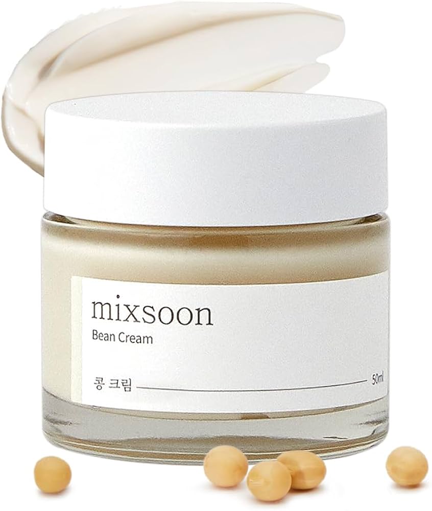 Mixsoon Bean Cream jar, a deep hydrating and balancing moisturizer for all skin types