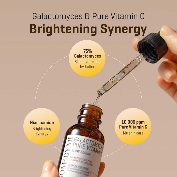 SOME BY MI Galactomyces Pure Vitamin C Glow Serum Korean skincare